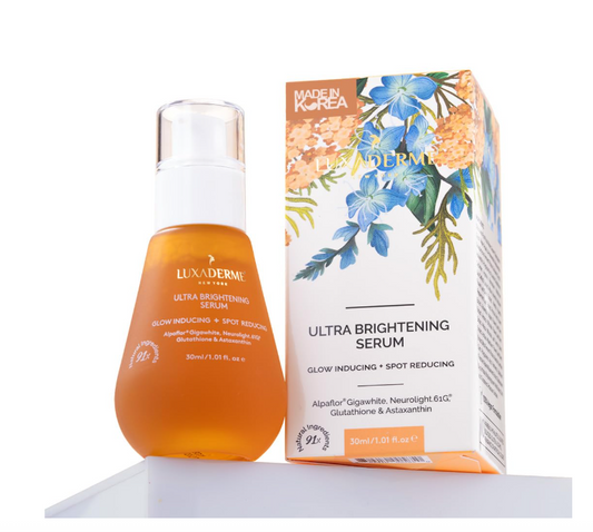 LuxaDerme Korean Brightening Face Serum 30ml with 77% Yuzu