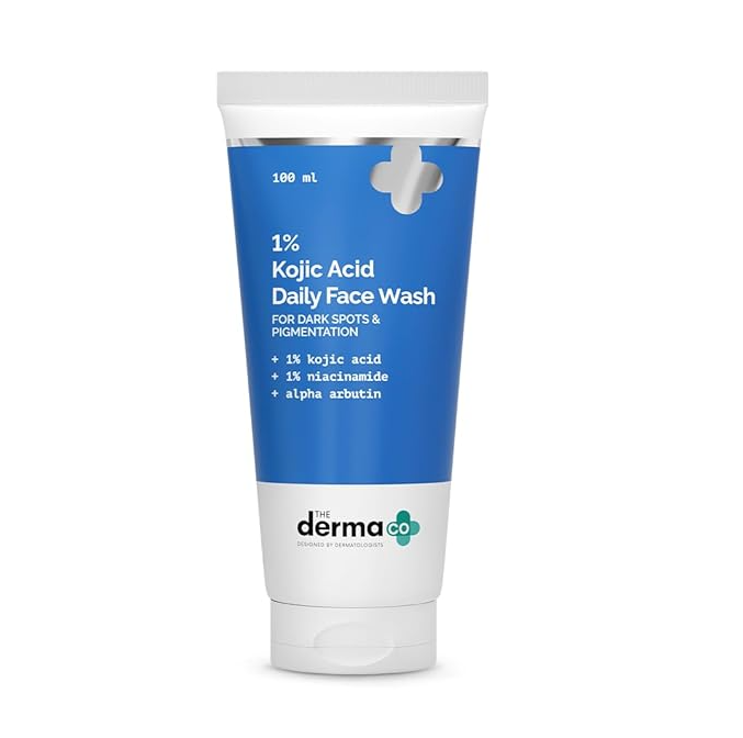 The Derma Co 1% Kojic Acid Face Wash | With Niacinamide & Alpha Arbutin